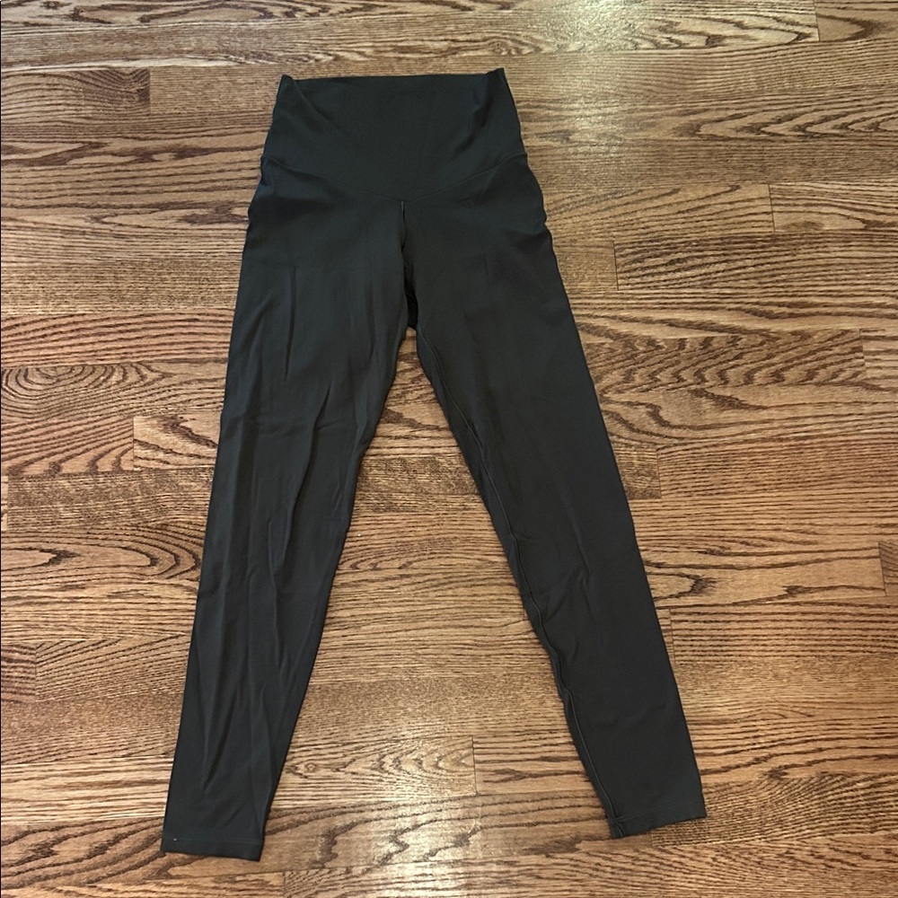 Bundle- Aerie Deep Green High-Rise Leggings and blue high-rise leggings bundle.